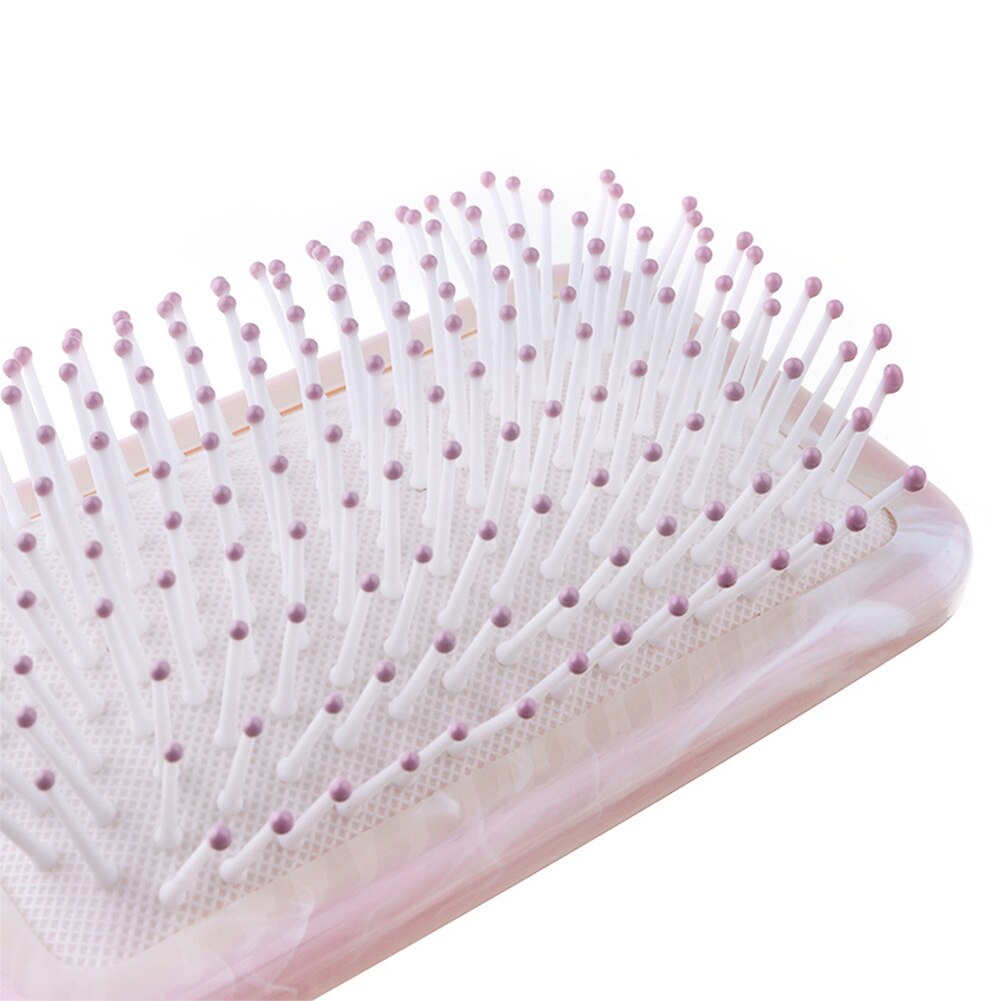 Professionele Vierkante Marmeren Haar Borstel Meisjes Haar Kam Hoofdhuidmassage Gezondheidszorg Haarborstel Kappers Styling Tools Voor Vrouwen