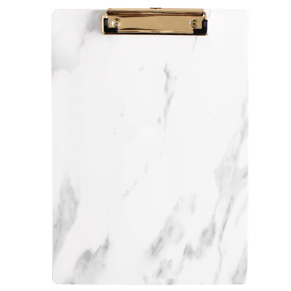 A4 A5 Paper Holder School Office With Hanging Hole Metal Clip Storage Portable Hardboard Stationery Clipboard Folder Conference