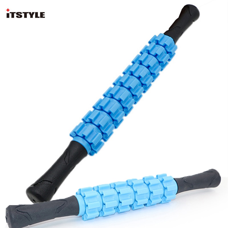 Ponit Massage Roller Stick Leg Back Relax Foam Roller Muscle Therapy Relieve Physio Yoga Block