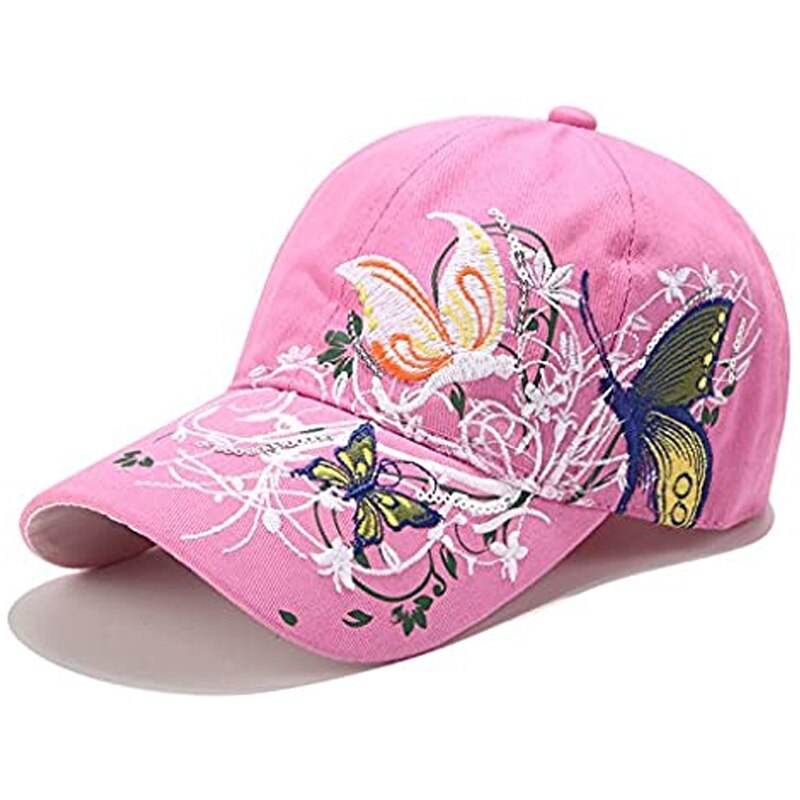 Crestgolf-Gorras de Golf para mujer, sombrero de sol ajustable, transpirable, bordado, malla de béisbol, para deportes al aire libre: pink