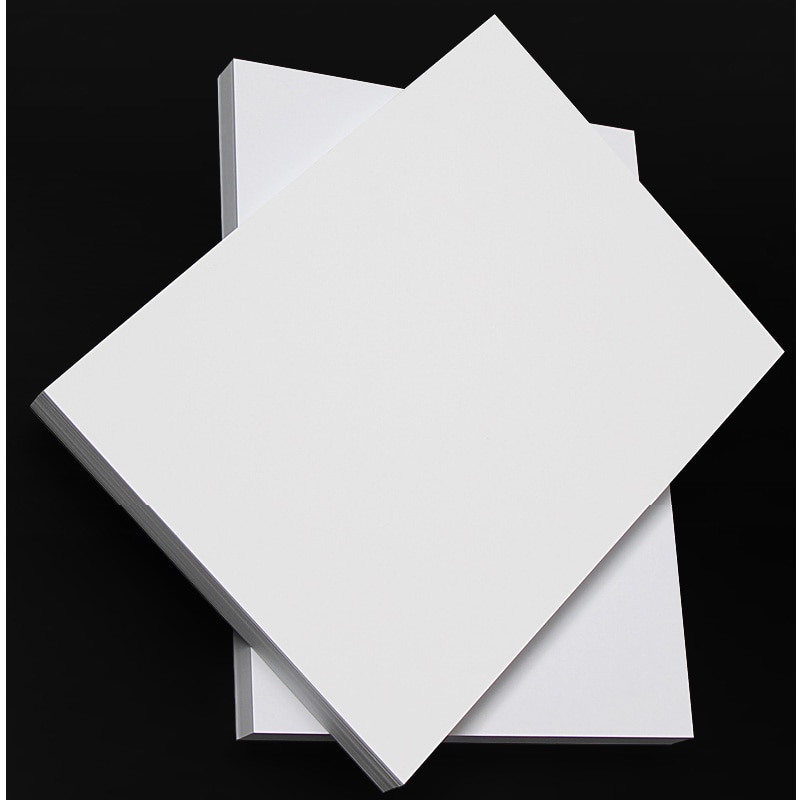 A4 Painting White Cardboard Thick Cardboard Double-sided Manual Cardboard Hard CardboardDrawing Print Business Card Paper 230g