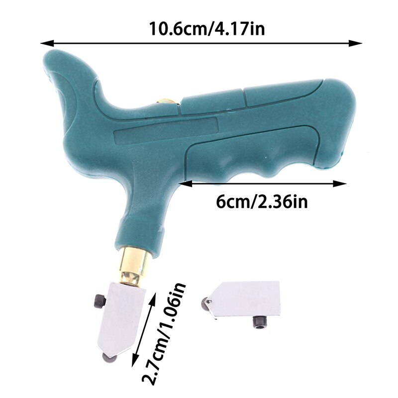 Keraaminen laatta lasi leikkaus yhdistelmä paksuus lasi antaa pois veitsi pyörä laatta leikkuri työkalu