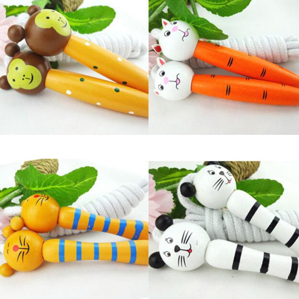 Outdoor Game Cartoon Children Handled Jumping 2.1M Cartoon Children Skipping Rope Skip Skipping Rope Cord Standard Fitness