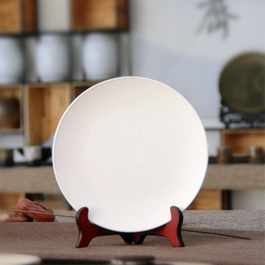 Plain blank plain blank plate 5-14 inch plain blank plate ceramics