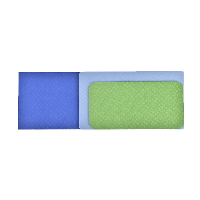 6mm tykke sklisikker yoga kneputer albue sport matte gym myk pilates matte trening sammenleggbar pute