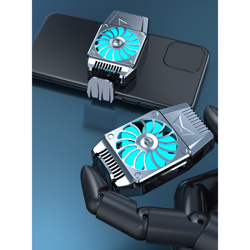 Jabs handy-kühler, wiederaufladbarer lüfter für iphones und android-handys, spiele-kühler, kühlventilator für iphones und android-handys