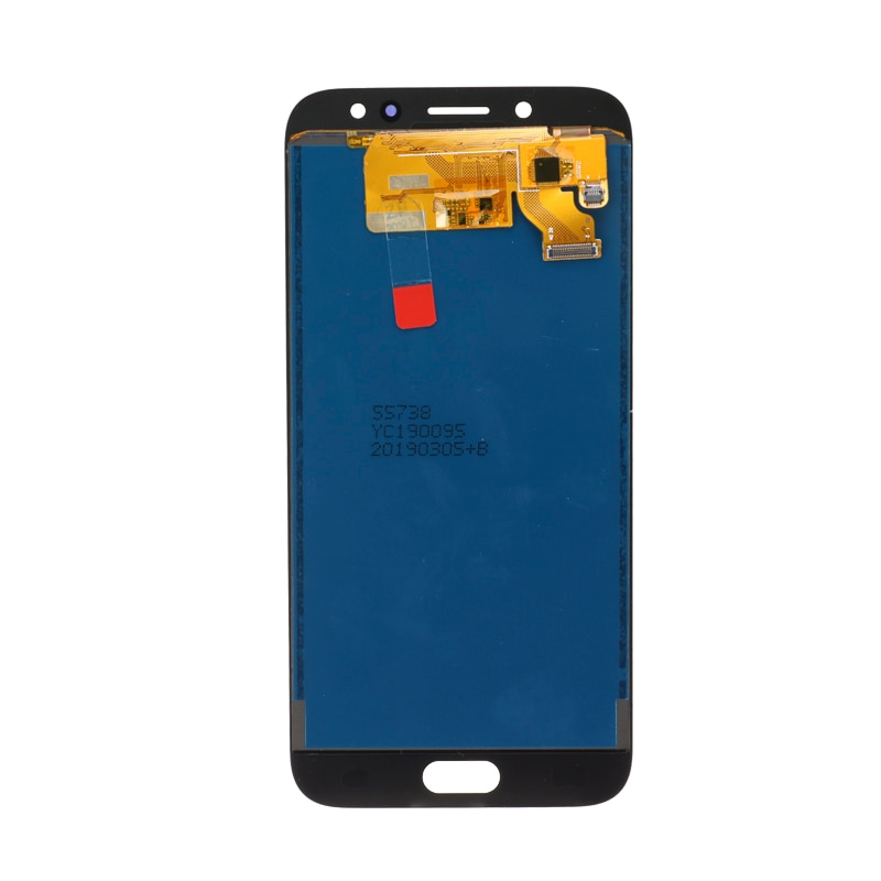 Lcd para samsung galaxy j7 pro 2017 j730 j730fm/ds display touch screen digitador assembléia com ferramentas de vidro temperado filme
