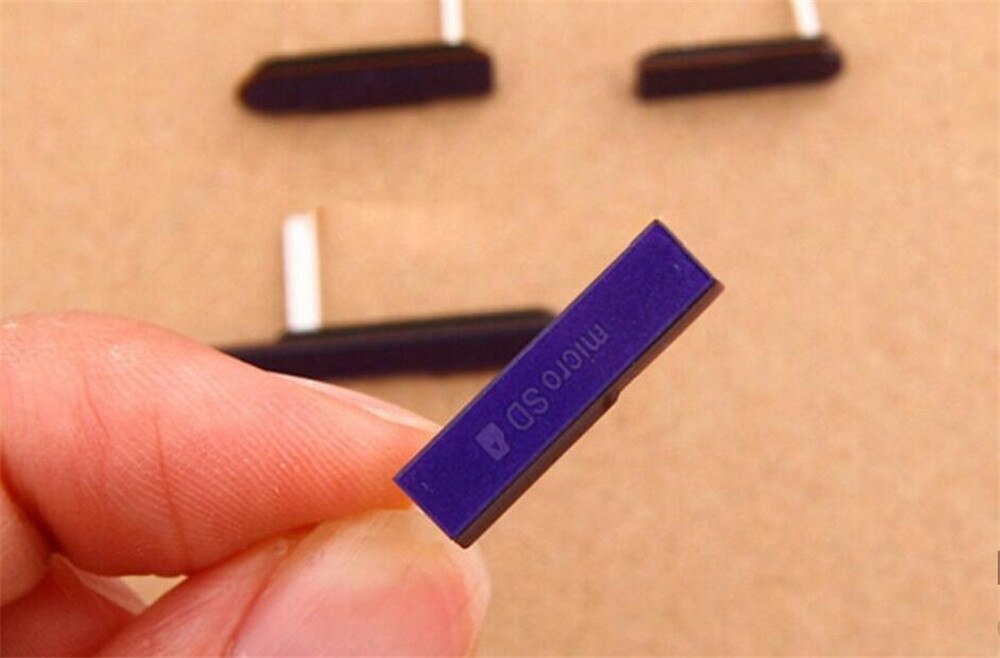 Tapa de tarjeta SD + puerto HDMI + tapa de puerto USB + conector de auriculares, cubierta antipolvo para Sony Xperia Z C6603 L36h, novedad de 100%