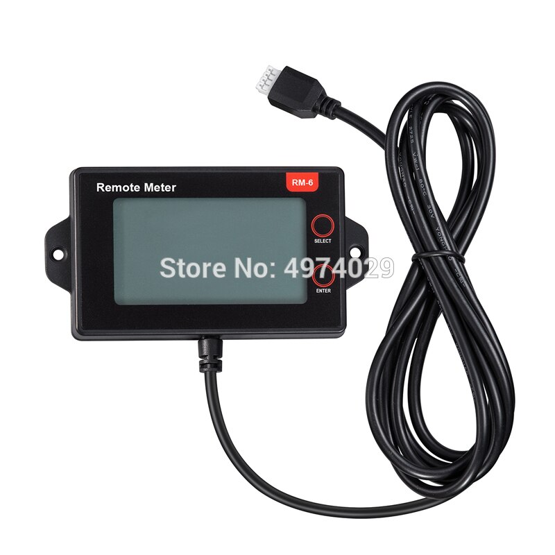 RM-6 LCD Display And BT-2 Solar Controller Extended Bluetooth Communication Bluetooth Adapter for SRNE Controller MC Series: RM-6 LCD Display