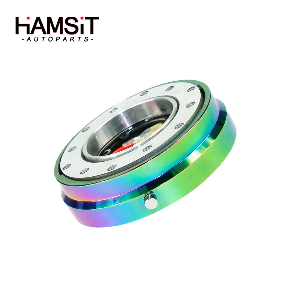 Hamsit Racing Modified Steering Wheel Thin Quick Release Device Kit 7 Color Accessories High-end Security anti-theft convenient