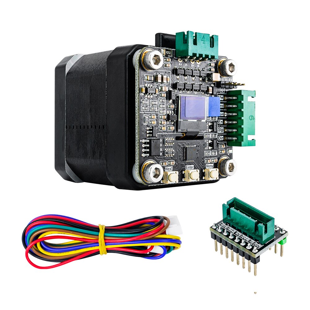 Nema 17 Stappenmotor 0.3Nm 1.5A Stappenmotor Met Gesloten Lus En Encoder For 3D-printer CNC Voor doe-het-zelf 3D-printers en CNC-machines