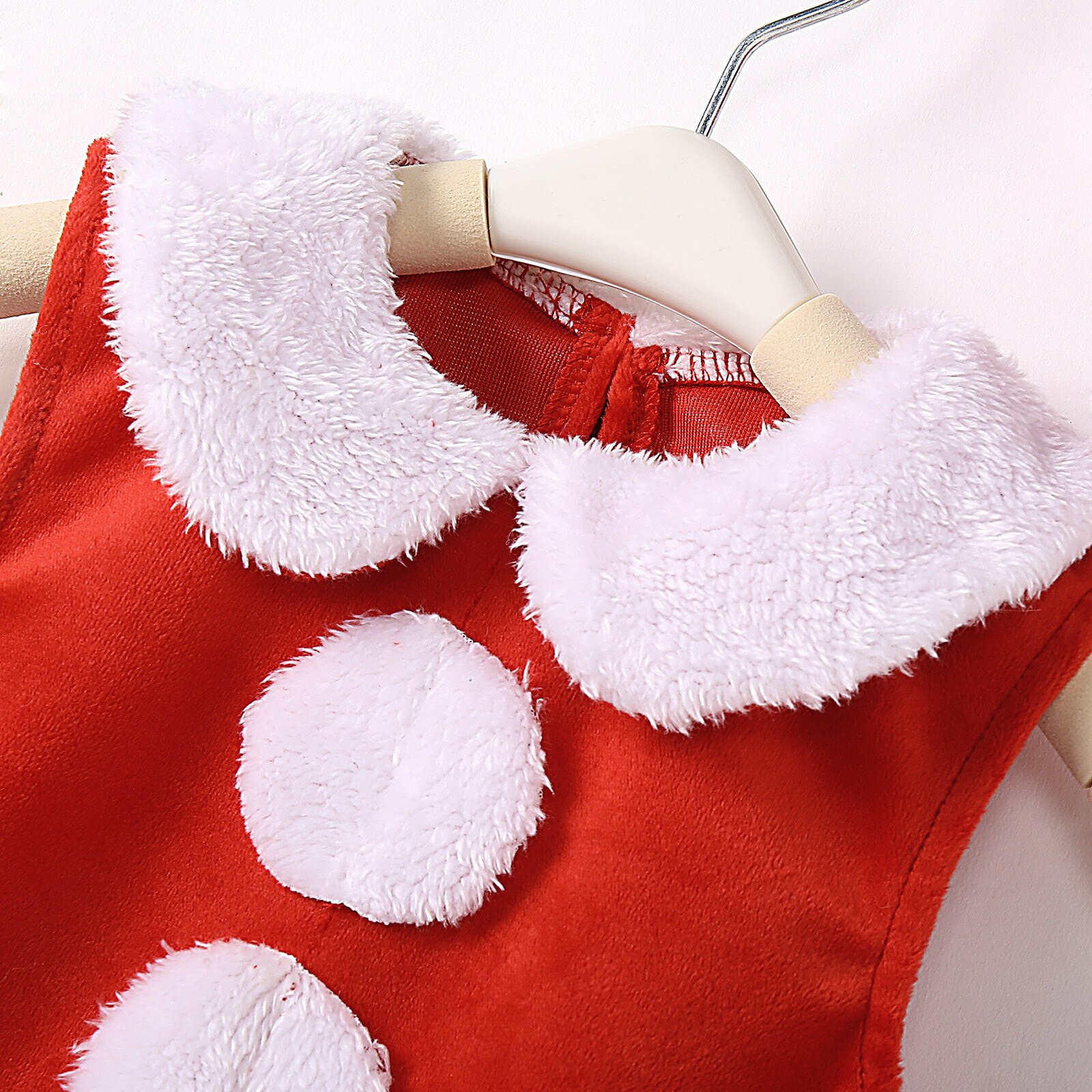 Kerstmis Peuter Baby Meisjes Mouwloze Kerst Prinses Jurk + Strik Hoed 2 Stuks Outfits Baby Sets Jaar rode Kleding