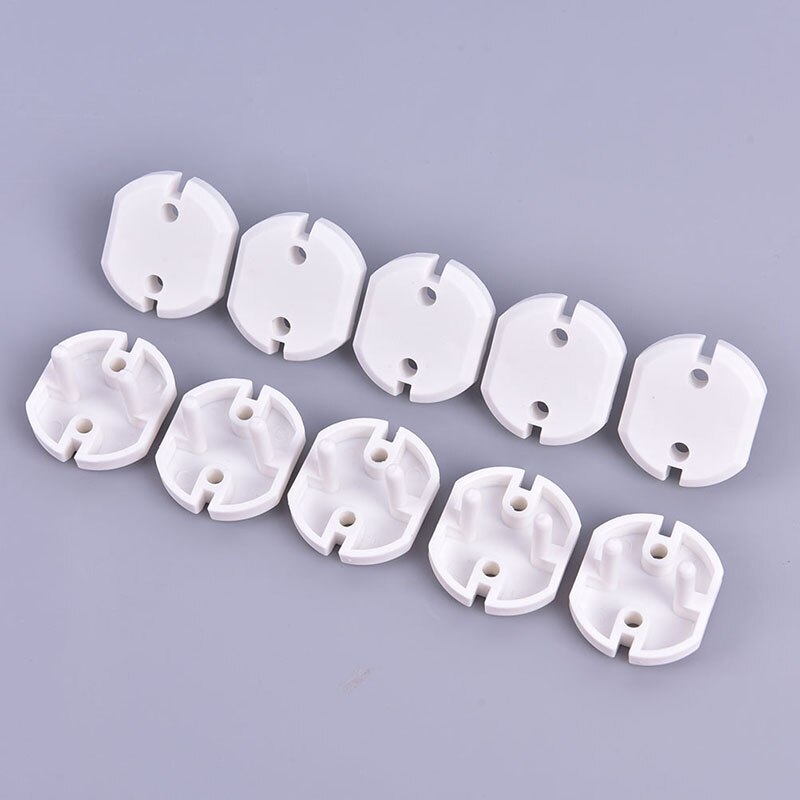 10Pcs Eu Stopcontact Stopcontact Baby Kids Kind Veiligheid Guard Bescherming Anti Elektrische Shock Stekkers Protector Cover
