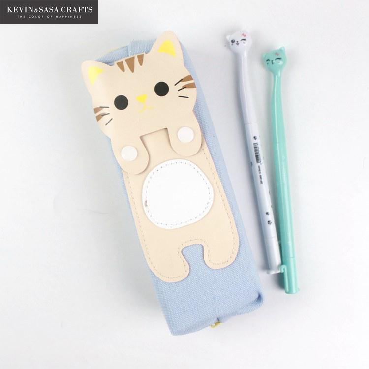 Penalhus kawaii katte penalhus brevpapir skoleartikler blyanter opbevaring blyant tilfælde skoleartikler