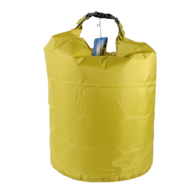 Bærbar 20l 40l 70l vandtæt taskeopbevaring tørpose kano kajak rafting sport udendørs camping rejsesæt udstyr: Grøn 40l