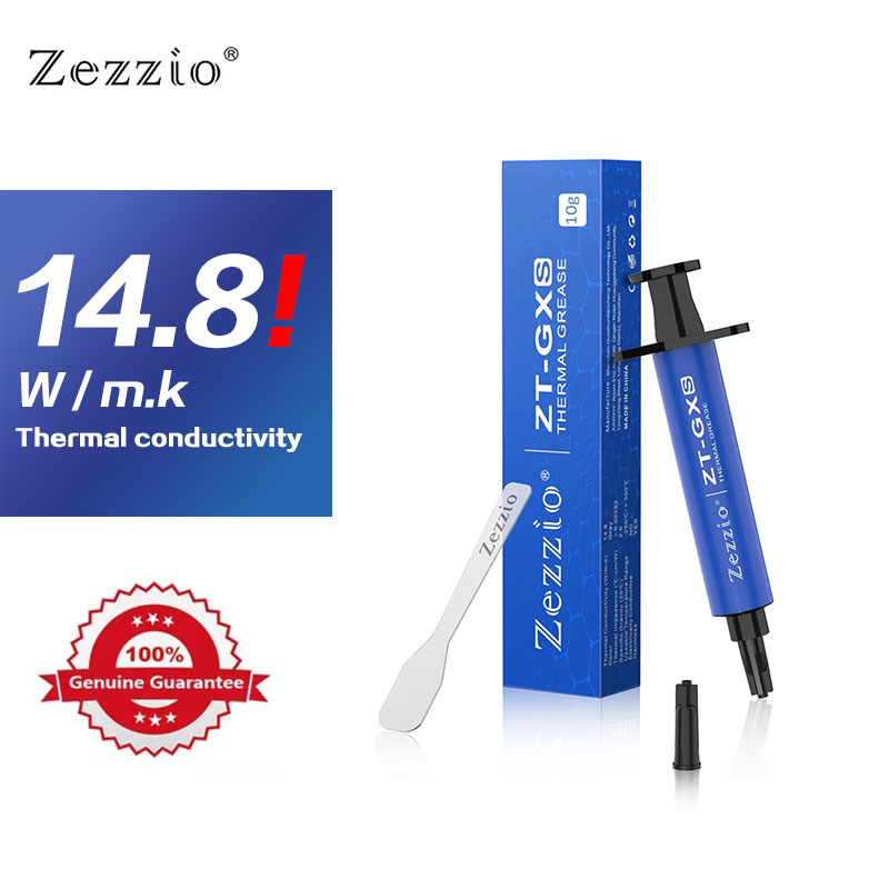 Zezzio ZT-GXS 1/10/30g thermal grease 14.8W/mk graphics card CPU thermal paste