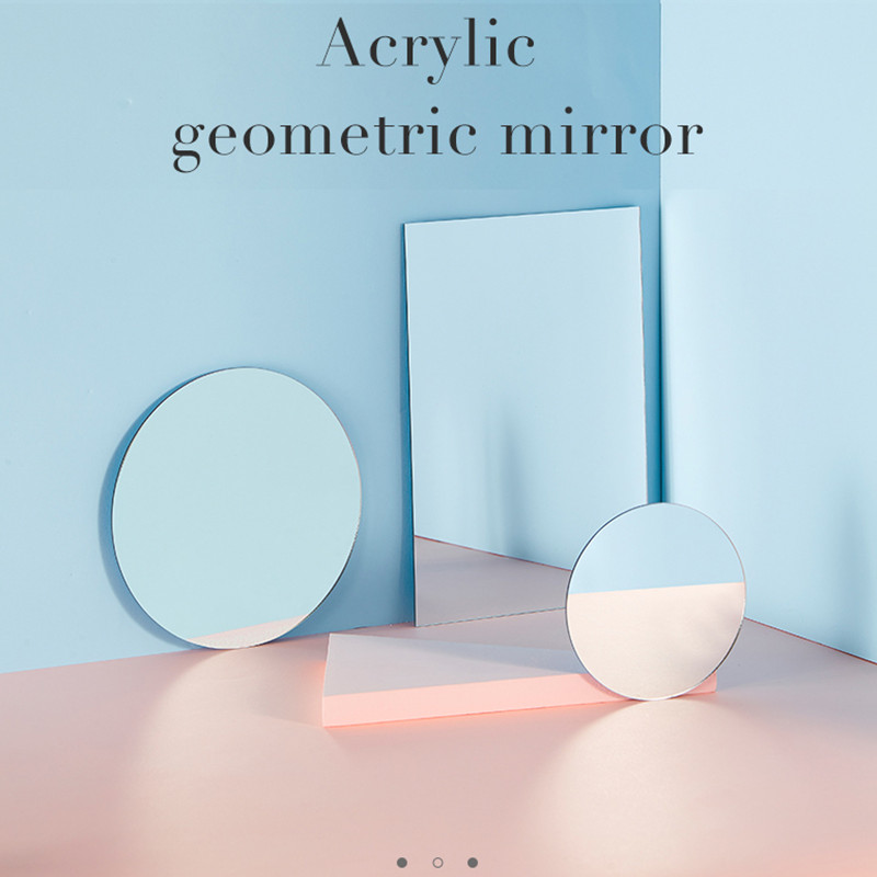 Mirror Reflection Board Reflector Photography Props Shooting Background Ornaments Posing Props Photo Props Acrylic