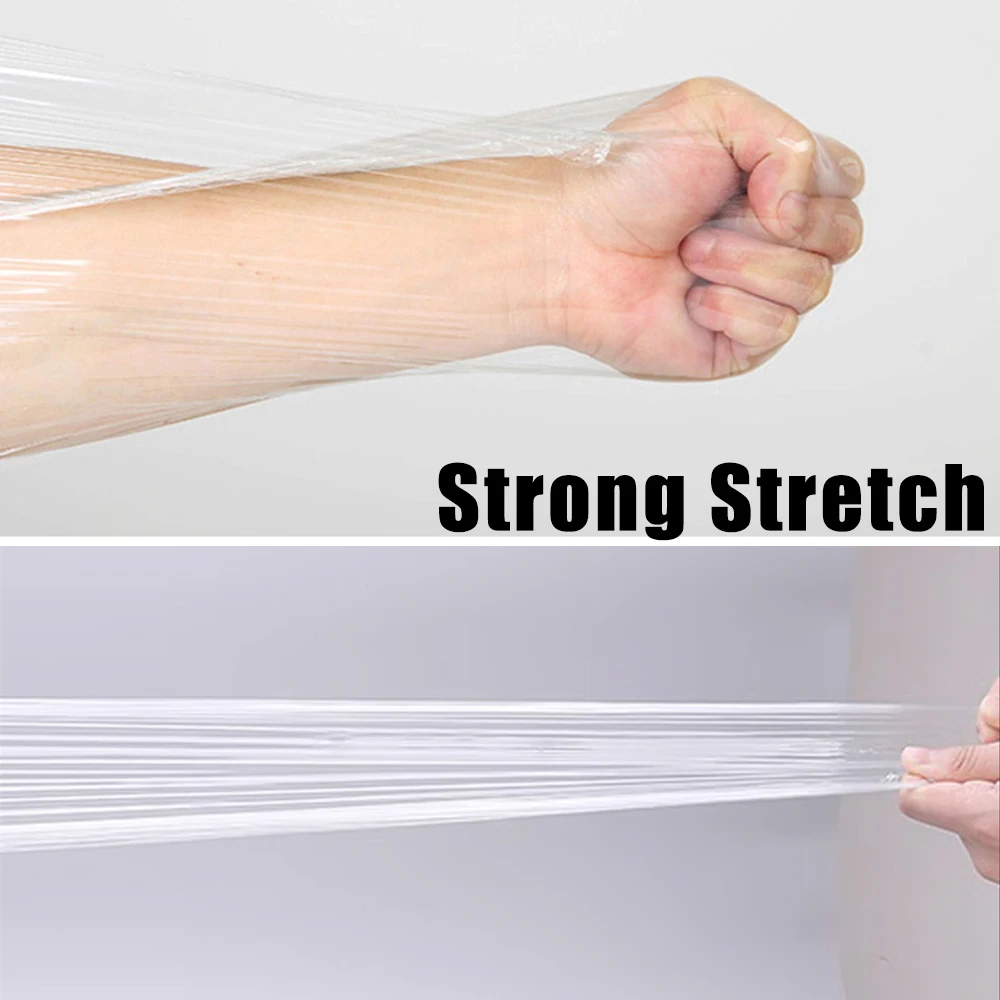 100/600M PE Grafting Tape Film Stretchable Self-adhesive Garden Tree Roll Tape Plants Seedlings Vine Tomato Grafting Accessories