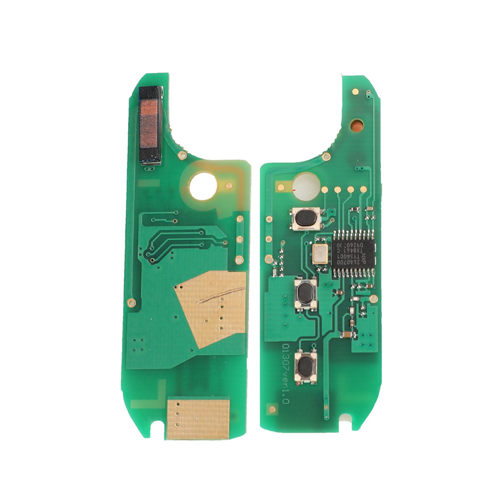 Jingyuqin 3 Knoppen Afstandsbediening Sleutelhanger Fsk PCF7946/PCF7946AT Chip 433 Mhz Voor Fiat 500 Grande Punto: pink