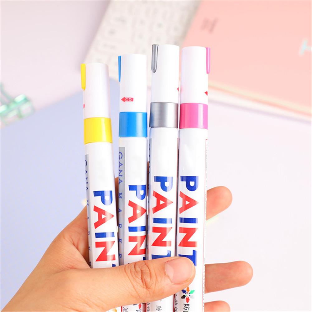 colorful Universal Waterproof Tyres Cars pen Doodle Pen Permanent Paint markers Graffiti Oily Marker Pen