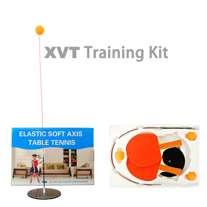 XVT Table Tennis Training kit Children training tool elastic soft axis table tennis axis