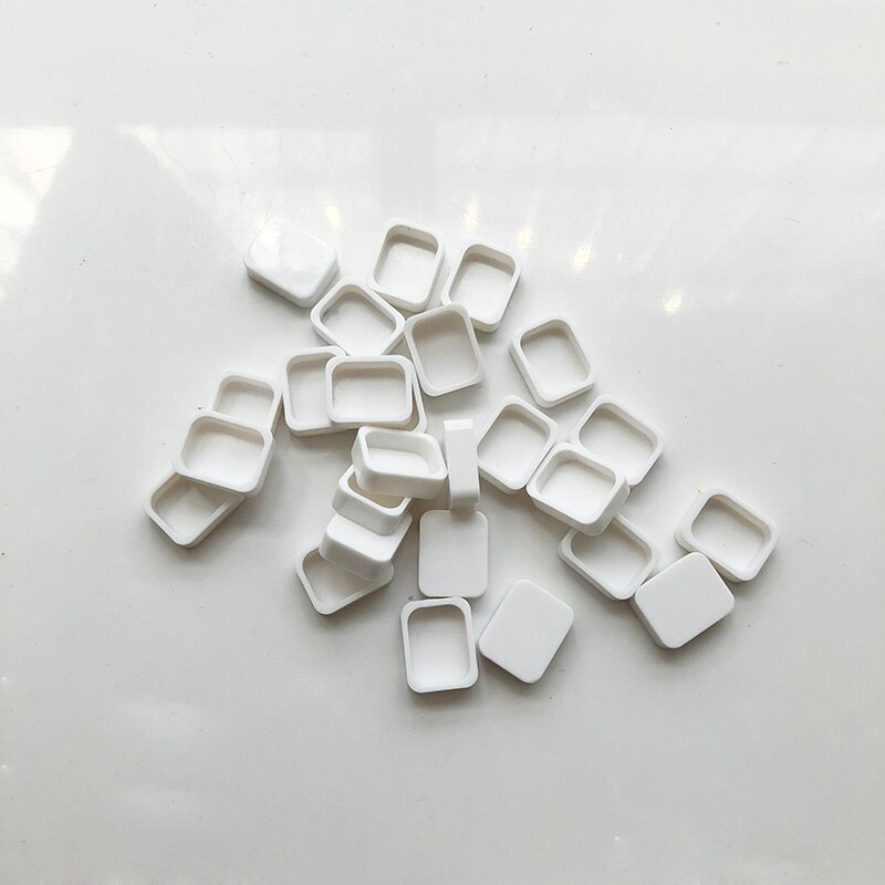 Half Block Half Pans GrapSplit Paint Palette Grid 0.5ml Full 1ml 2ml White Tray Paletas Watercolor Painting Supplies