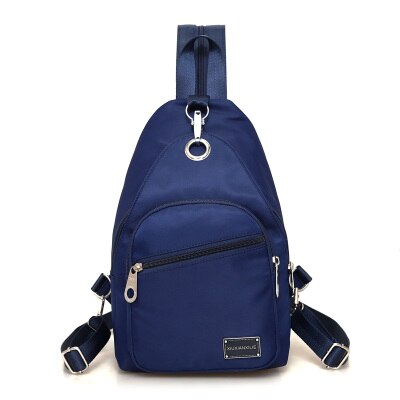 Bolso cruzado de pecho para Mujer, bandolera informal, de viaje,: Dark blue