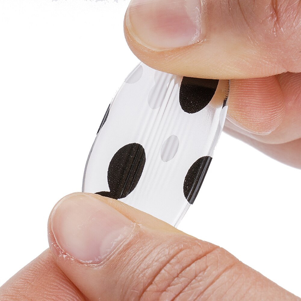 12 stk tromme mute pads sæt silica gel dæmpere lyddæmper dæmpnings pad percussion instrument tilbehør: Sort plet