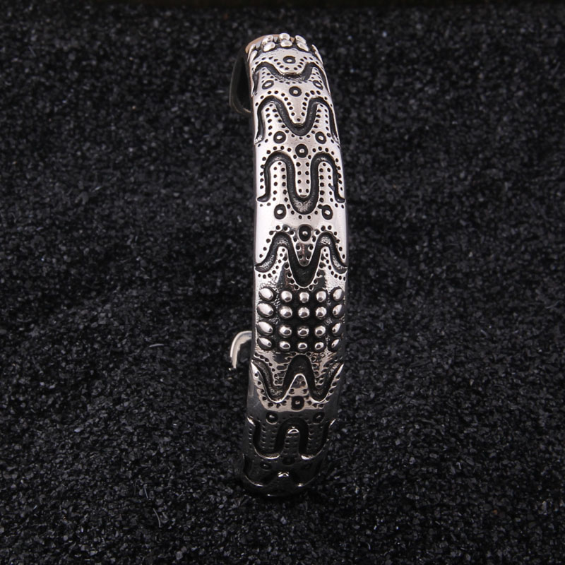 Yage Odin del braccialetto del braccialetto (Draupnir Braccialetto) 316L In Acciaio Inox Viking Braccialetto Scandinavo Norse Vichingo Gioielli
