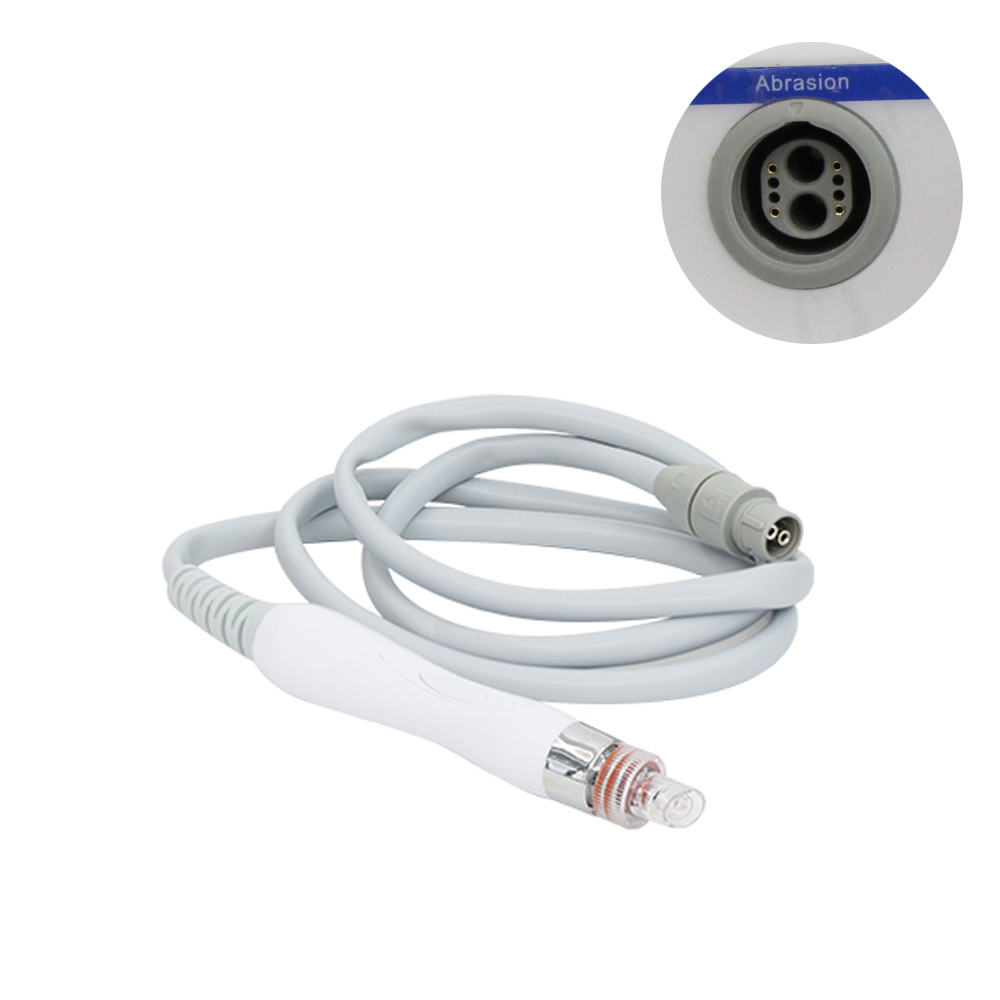 Idrogeno H2O2 Accessori per macchine per il viso di bellezza lavasciuga per la pelle ad ultrasuoni Detergente per pori sollevamento Sostituzione della sonda per la pulizia del viso: Argento