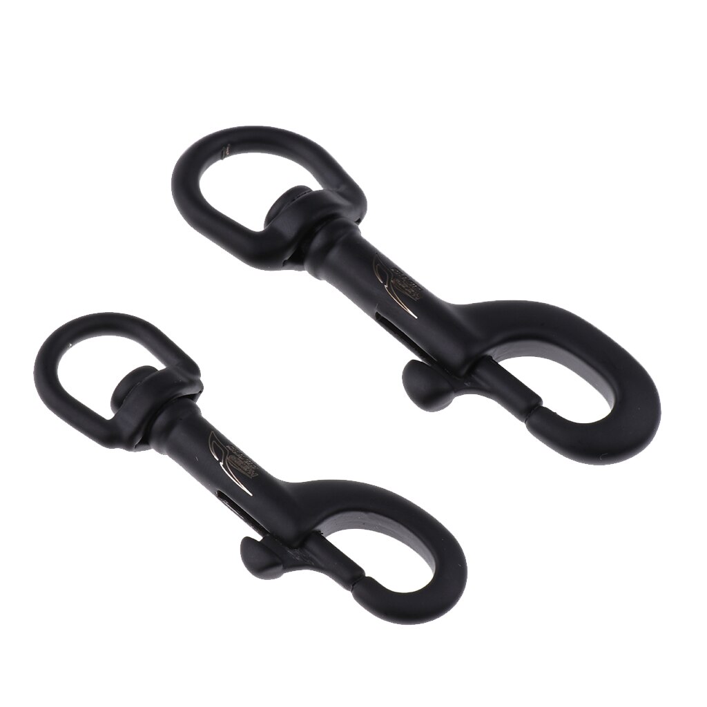 Durable Scuba Diving Dive Swivel Eye Bolt Snap Hook Spring 316 Stainless Steel Clip Buckle
