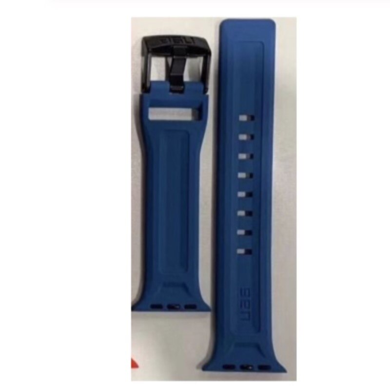 Bracelet en Silicone pour Iwatch4 5 / Iwatch2 3 44 / 42mm bracelet montre intelligente accessoires de bracelet de remplacement: Deep Blue 44 42mm