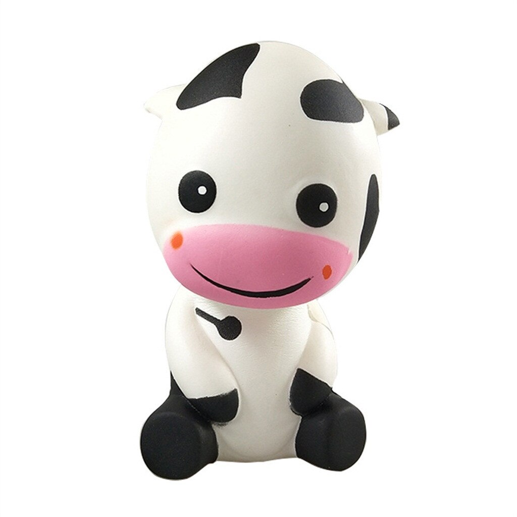 Cartoon Kawaii Cow Slow Rising Scented Squeeze Toy Collection Cure
