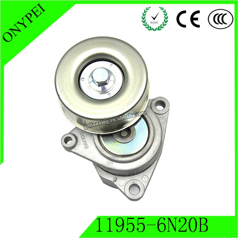 11955-6N20B 11955-6N20C 11955-6N202 11955-8J00A Automatic Belt Tensioner For Nissan Altima Rogue Sentra X-Trail 2.5L 119556N20B