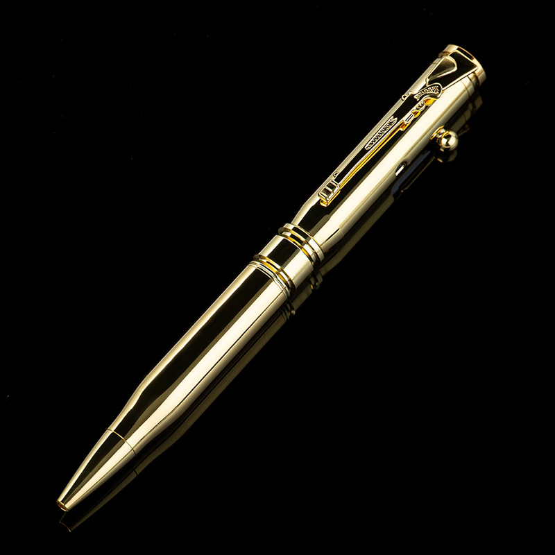 1pc Luxury Heavy Feel Metal Ballpoint Pens School Business Office Signature Roller Pen Writing Student Stationery Supplies