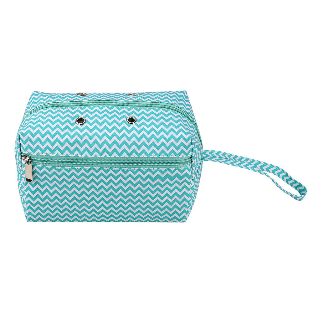 2 Maten Garen Opbergtas Met Gaten Draagbare Haak Haak Pack Naalden Organizer Rechthoek Breien Tas Handwerken Accessoires