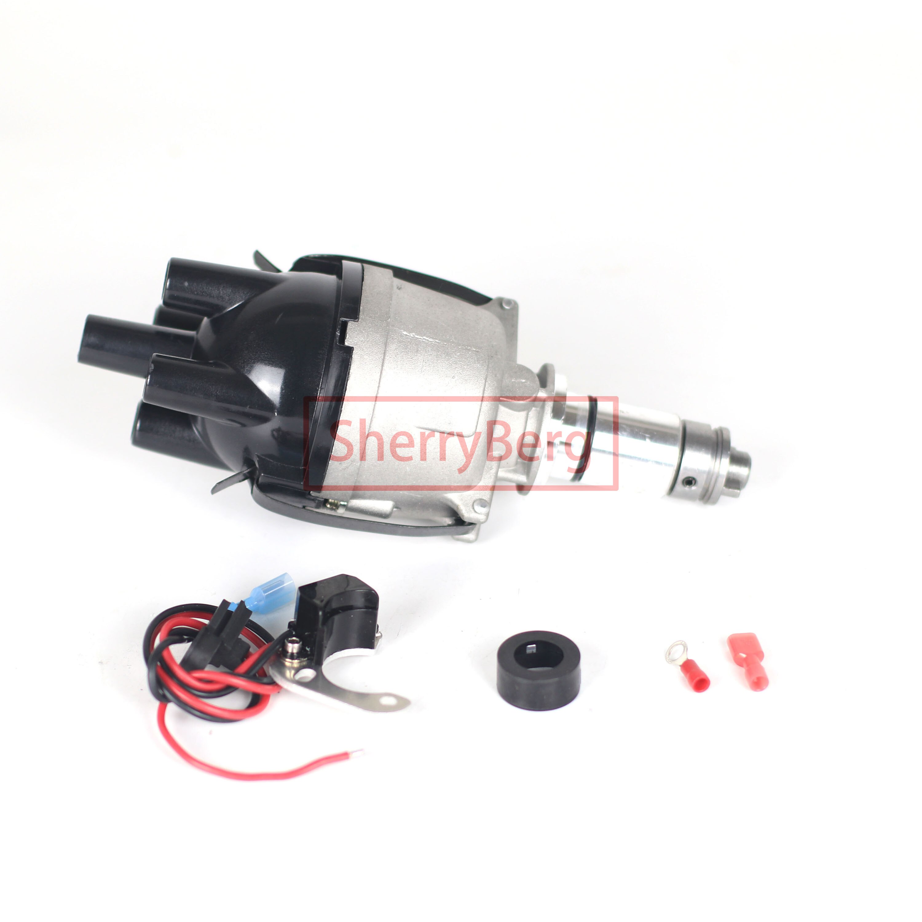 SherryBerg – Kit d'allumage électronique, distributeur de points 23D4, distributeur électrique pour voiture classique, Lucas 25D4 et 23D4