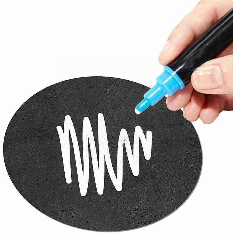 Uitwisbare Schoolbord Stickers Craft Keuken Pot Opslag 5Cm Label Doos Zwart X 3.5Cm Sticker Zwarte Schoolbord Board Spice h8W8