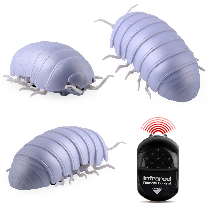 Animals Breadworm Toys Remote Control Infrared Induction Remote Control Animal Insect Electric strange Toy