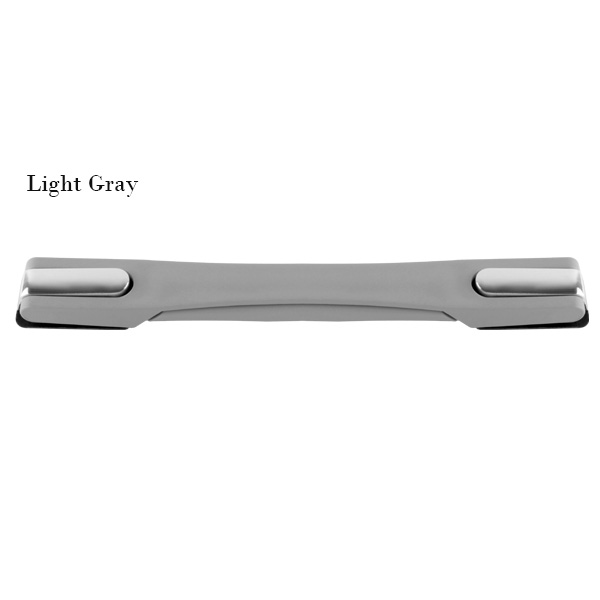 Asa de repuesto para maleta de 22,5 cm, piezas de equipaje de aluminio, correa de transporte de goma, accesorios para carrito, mano telescópica Universal: Chocolate