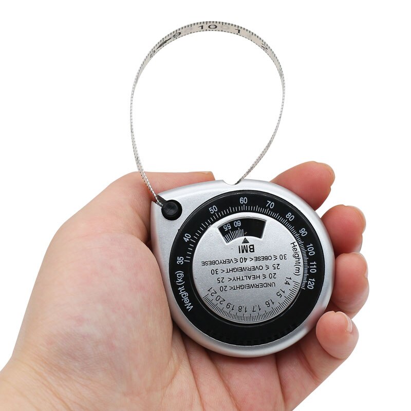 BMI Soft Body Measuring Tape 150cm Retractable PVC Ruler Meter Fitness Tools Measure Waist Lose Weight Fitness Women Men