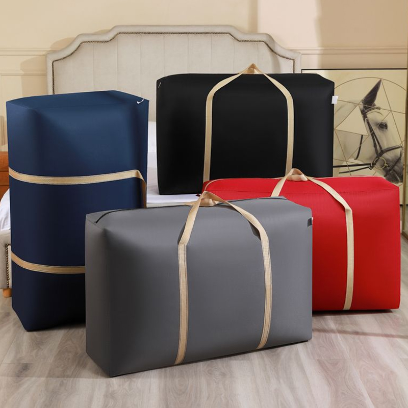 Extra Large Waterproof Moving Luggage Bags Laundry Shopping Bag foldable luggage travel bag Large Capacity Quilt Organizer