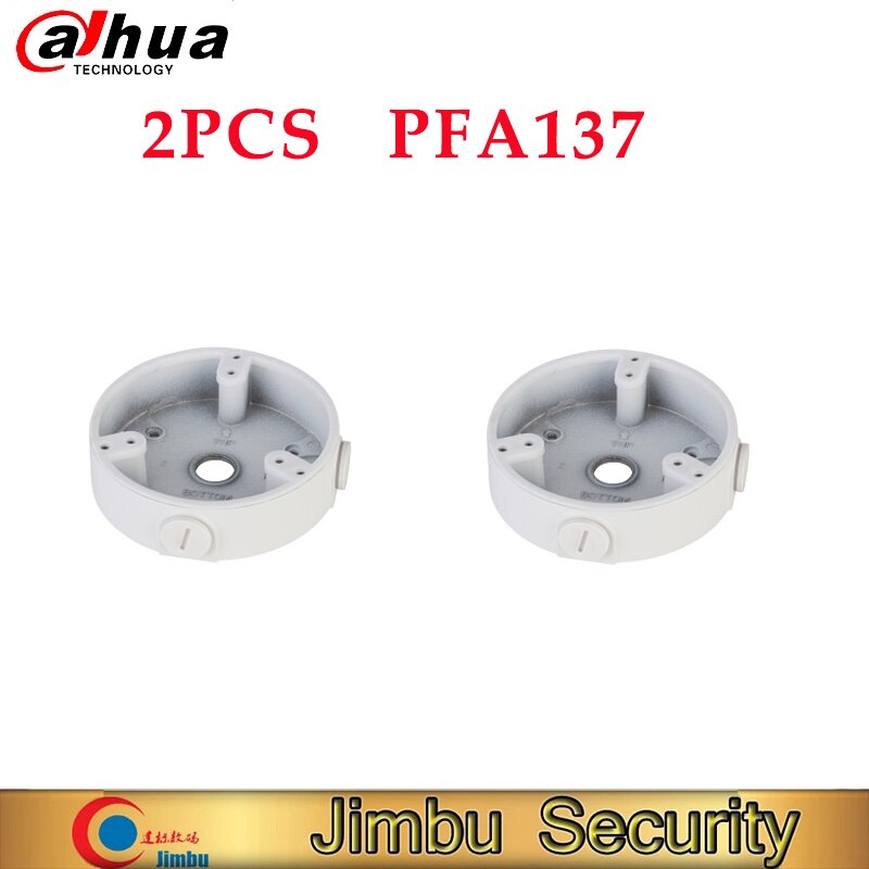 Dahua PFA137 Water-Proof Junction Box Ip Camera Beugel Camera Mounts Cctv Accessoire Past Voor Camera HDBW4433R-ZS HDBW4433R-S: 2PCS