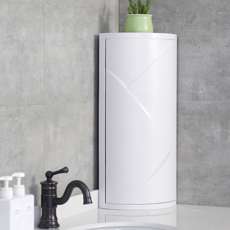 Bathroom 360 Degree Rotating Tripod Kitchen Toilet Shelf Corner Shelf Bathroom Storage Rack Cabinet Multi-layer WF1020