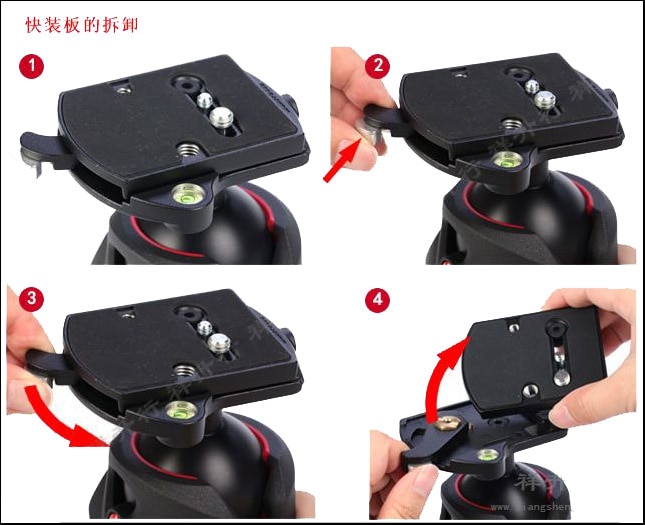 410PL-14 Manfrotto tripod Quick plate For 410/405/488RC4/808RC4/498RC4/468MGRC4/329RC4/MH057MO-RC4 Head Tripod Heads