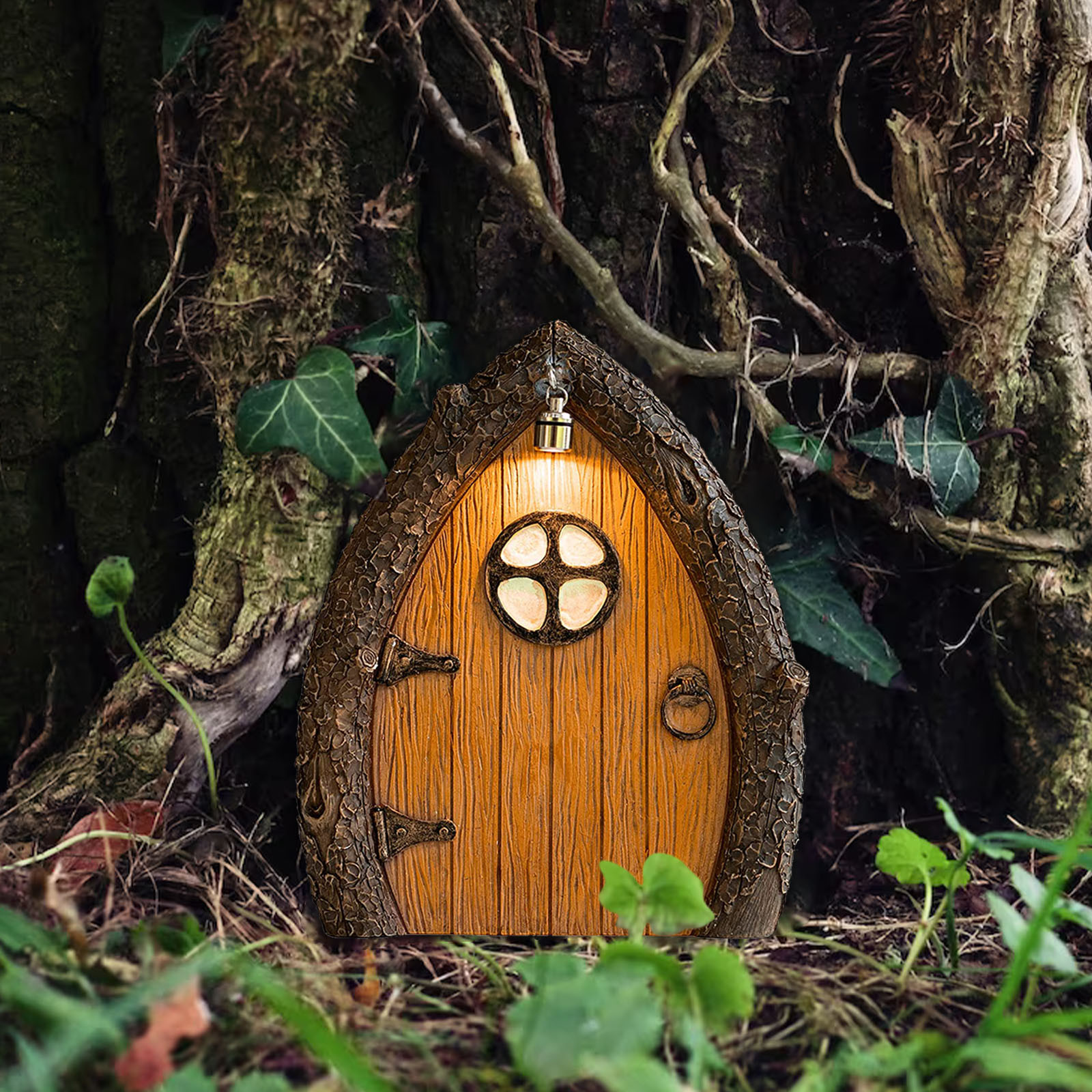 Porte de fée l'inventaire extérieure pour la décoration d'arbres, accessoires de jardin
