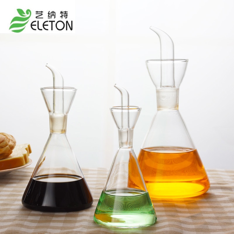 ELETON – bouteilles de rangement en verre, bouteilles d'huile d'olive et d'huile de sésame, verres de vin, fournitures de cuisine spéciales, bocaux, bouteilles de rangement