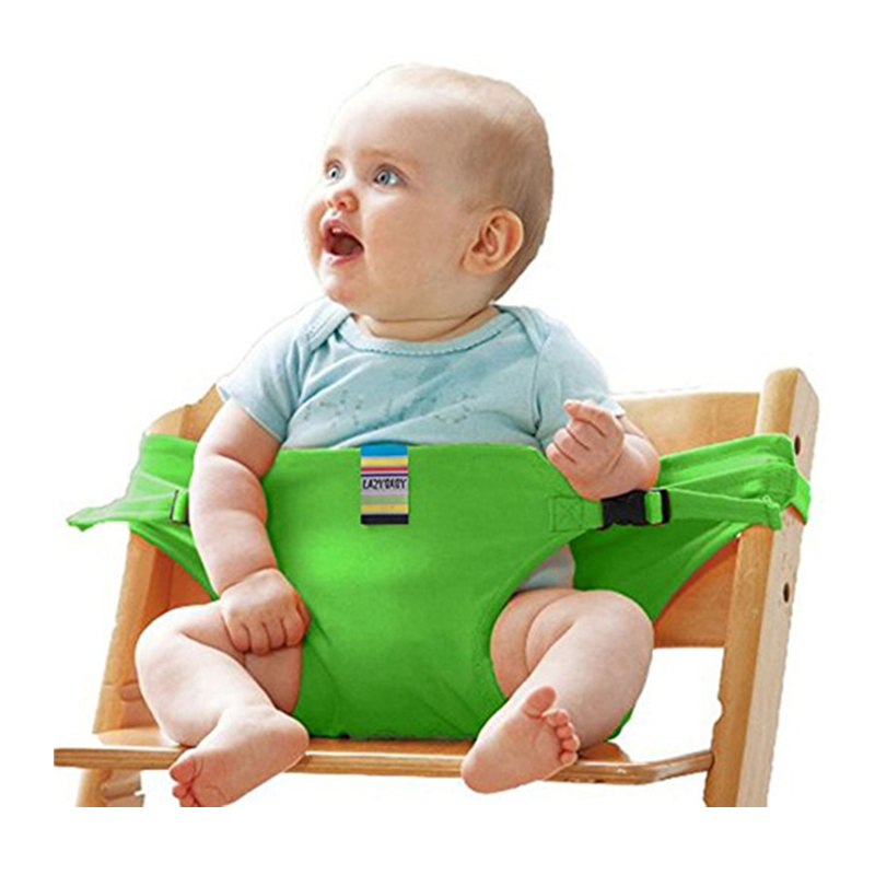 Alwaysme baby spædbarn børn højstole sikkerhedssele polstring sele spisestol sikkerhedssele sele sikkerhedssele sikkerhedssele: Grøn