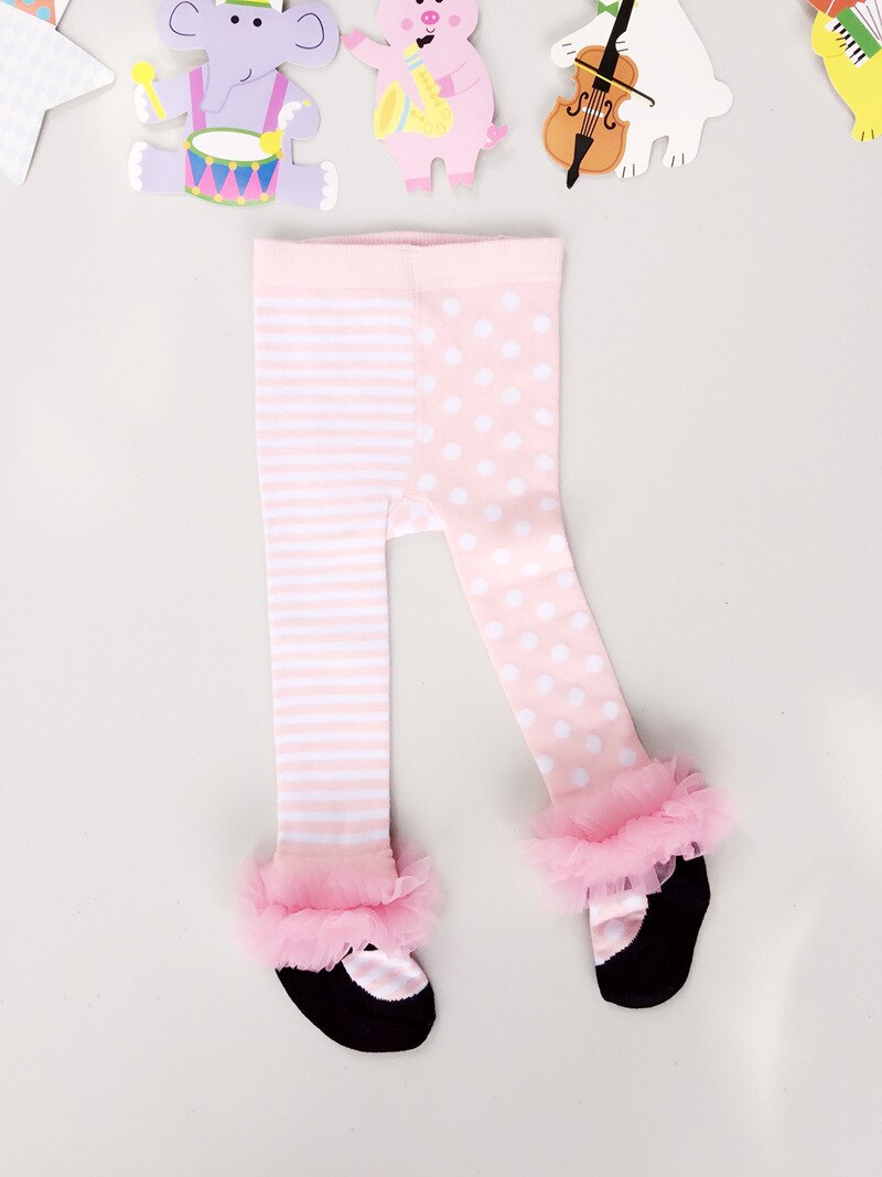0-36m Warm Ope Baby Kids Princess Ballet Cotton Tight Lace cute little kid flexible Bebe dress wear Infants Meias Girl Pantyhose