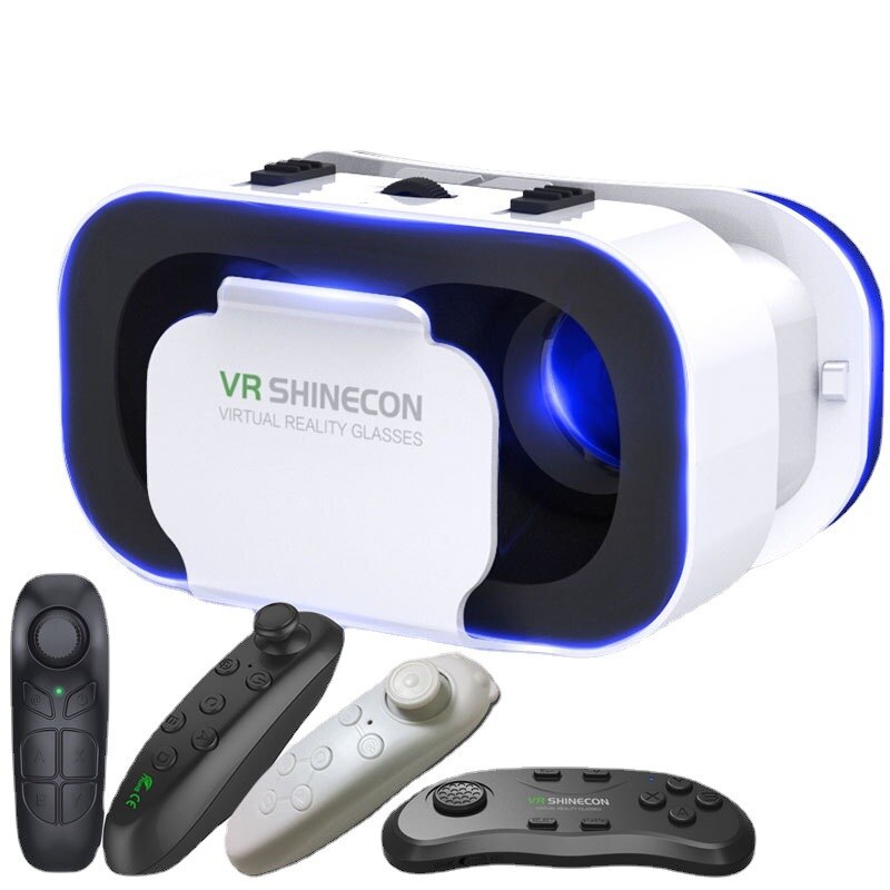 Vr Headset Helm Smart Virtual Reality Bril 3D Bril Virtual Reality Bril Vr Headset Voor Google Met Controllers